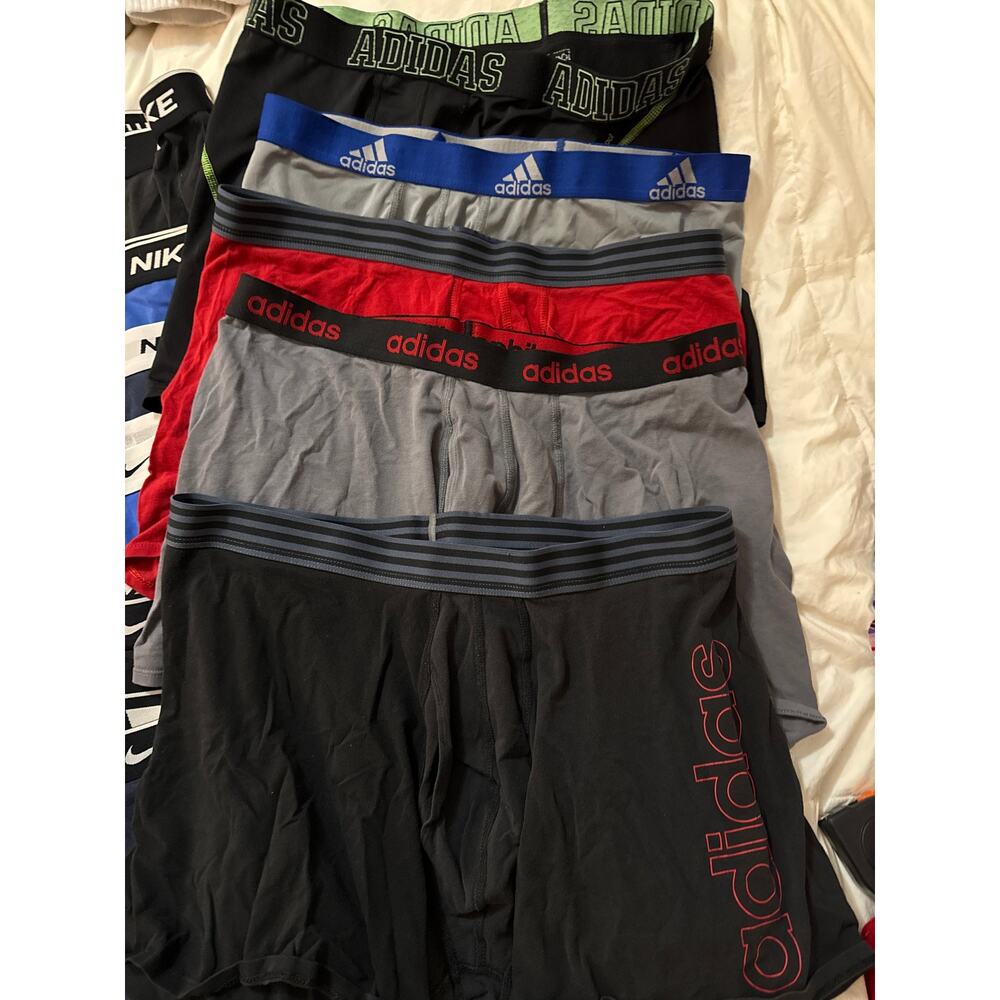 NIKE, ADIDAS - men’s boxer brief underwear - size XL - BUNDLE - Picture 2 of 4
